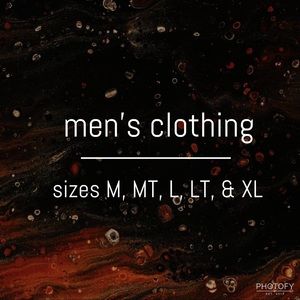 Men’s Clothing